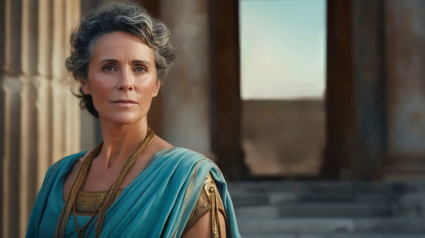 Porträt einer antiken römischen Frau