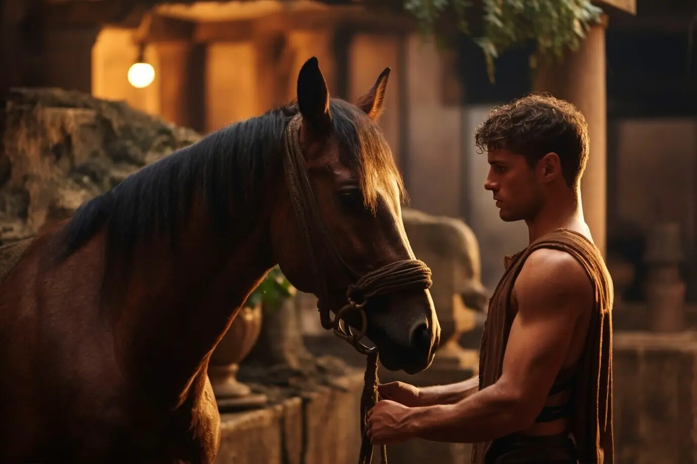 Porträt eines Mannes aus dem antiken Rom