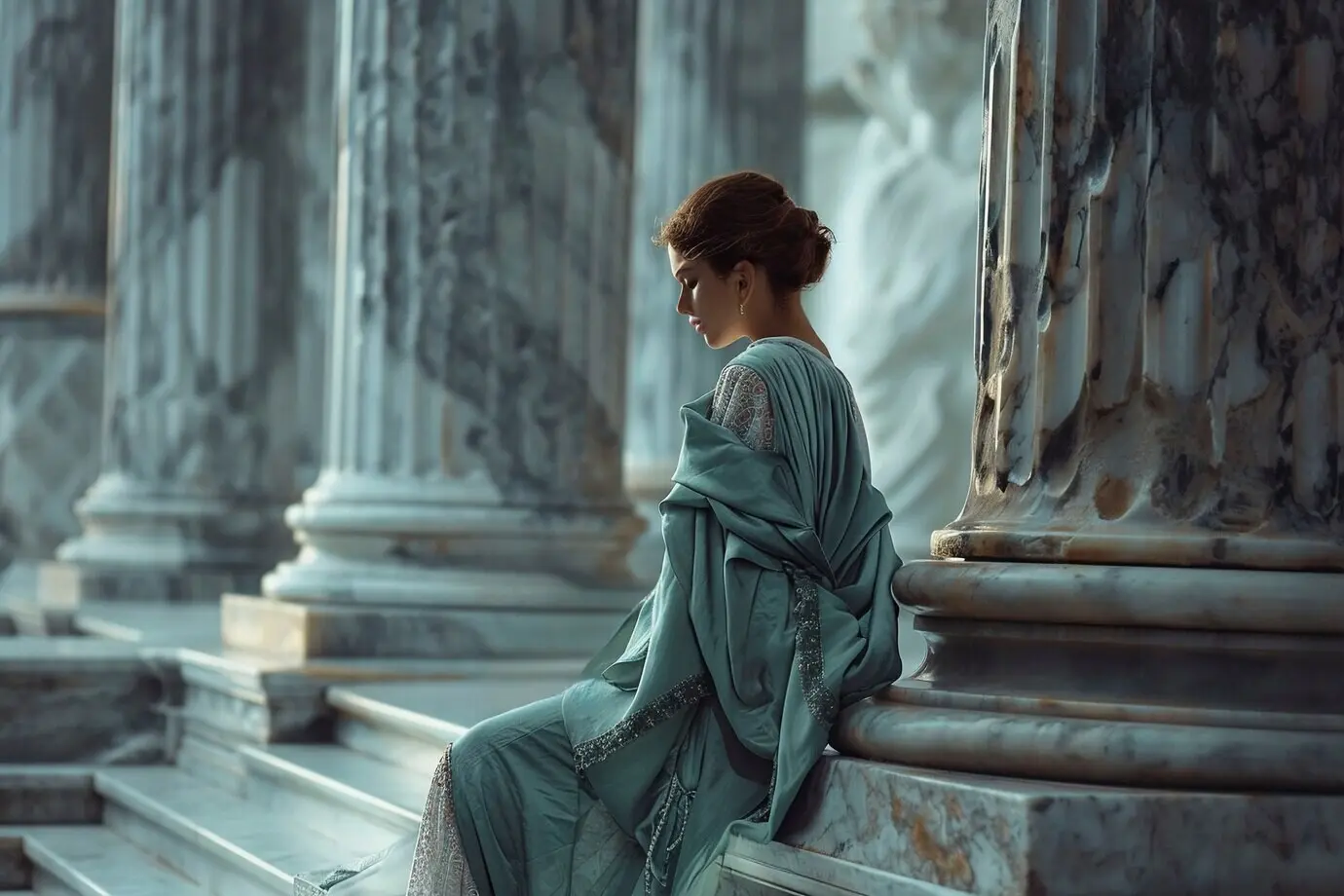 Porträt einer antiken römischen Frau